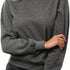 Minimalistisches Damen-Sweatshirt | Solid Basic Pullover